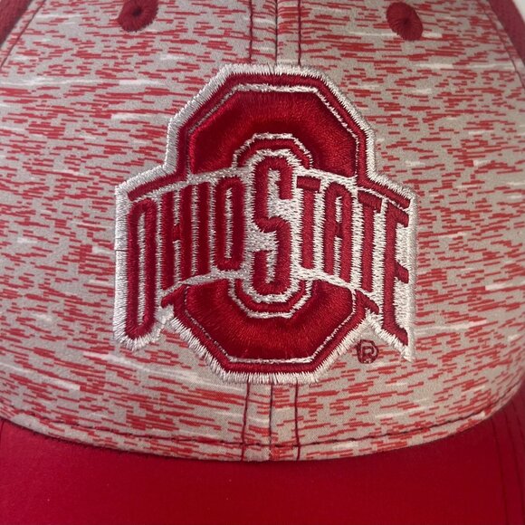 Ohio State Buckeyes Hat NCAA Burst Adjustable Cap New - Picture 3 of 10